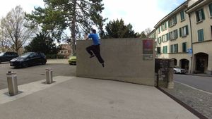 360 vertical wall-run