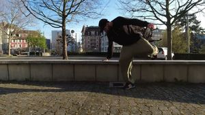 Backwards safety to forward safety (ventral)