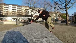 Backwards safety vault